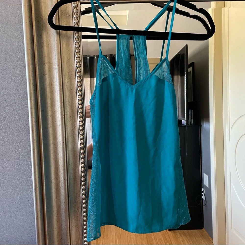 Kimchi Blue Urban Outfitters Teal Top